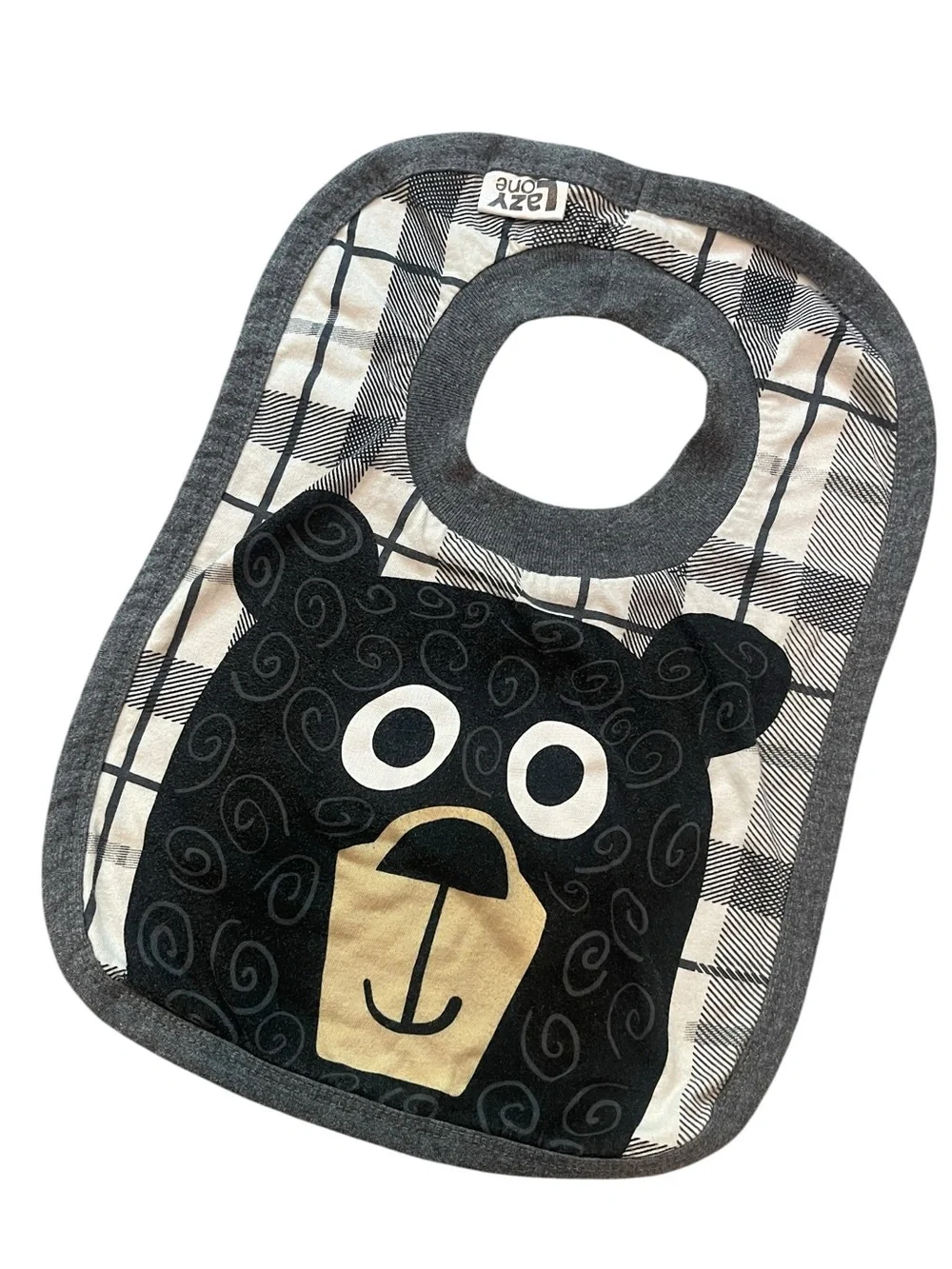 Lazy One Bear Bib